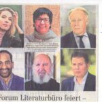 Artikel über die Lesereihe "Was die Welt zusammenhält"