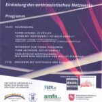 Einladung des antirassistischen Netzwerkes zur Begehung des Internationalen Tag gegen Rassismus, bei der Jo Köhler eine Rede hielt
