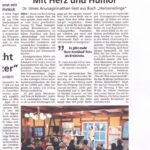 Artikel über die Lesereihe "Was die Welt zusammenhält"