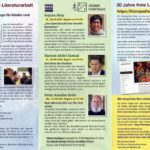 Flyer zu den LeseZeichen